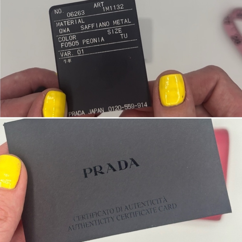 🌷 Prada Large Saffiano Leather Wallet Pink (Authentic) - Picture 8 of 17